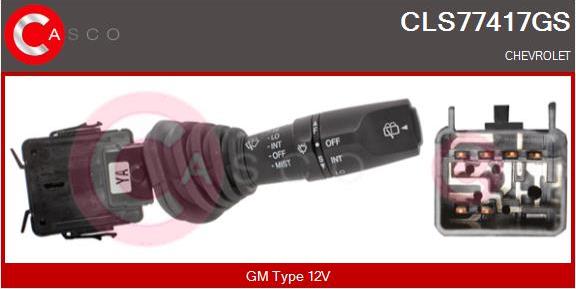 Casco CLS77417GS - Вимикач на рульовій колонці autozip.com.ua