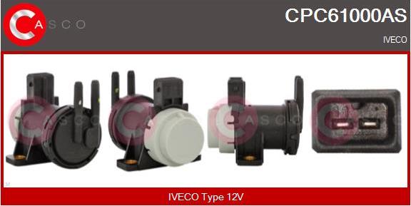 Casco CPC61000AS - Перетворювач тиску, управління ОГ autozip.com.ua