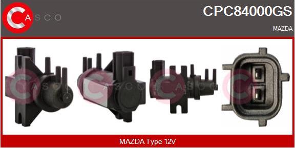 Casco CPC84000GS - Перетворювач тиску, управління ОГ autozip.com.ua