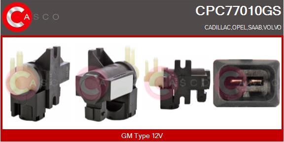 Casco CPC77010GS - Перетворювач тиску, управління ОГ autozip.com.ua