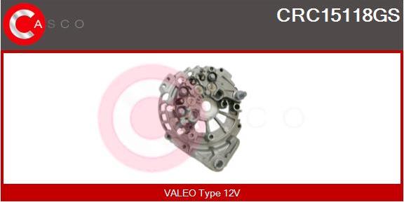 Casco CRC15118GS - Випрямляч, генератор autozip.com.ua