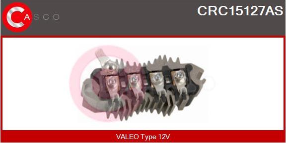 Casco CRC15127AS - Випрямляч, генератор autozip.com.ua