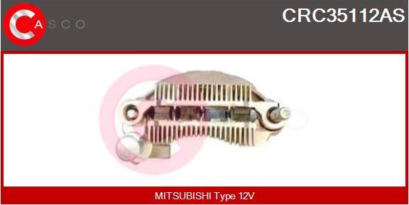 Casco CRC35112AS - Випрямляч, генератор autozip.com.ua