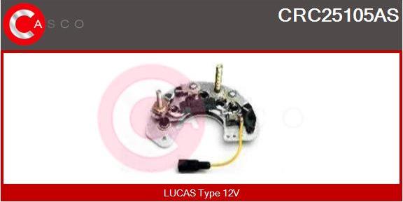 Casco CRC25105AS - Випрямляч, генератор autozip.com.ua