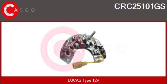 Casco CRC25101GS - Випрямляч, генератор autozip.com.ua