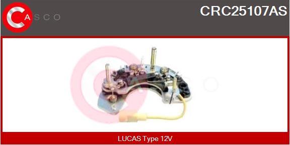 Casco CRC25107AS - Випрямляч, генератор autozip.com.ua