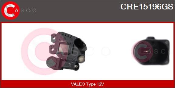 Casco CRE15196GS - Регулятор напруги генератора autozip.com.ua
