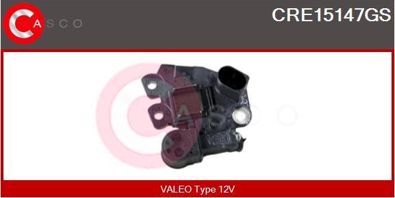 Casco CRE15147GS - Регулятор напруги генератора autozip.com.ua
