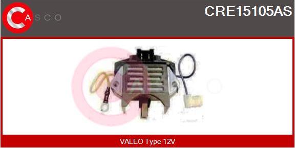 Casco CRE15105AS - Регулятор напруги генератора autozip.com.ua