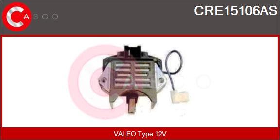 Casco CRE15106AS - Регулятор напруги генератора autozip.com.ua
