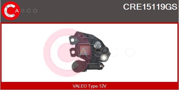 Casco CRE15119GS - Регулятор напруги генератора autozip.com.ua