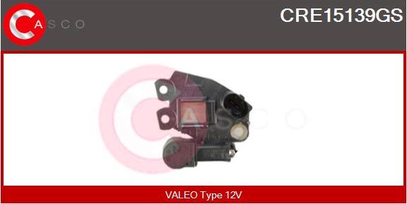 Casco CRE15139GS - Регулятор напруги генератора autozip.com.ua