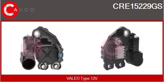 Casco CRE15229GS - Регулятор напруги генератора autozip.com.ua