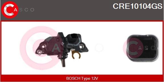 Casco CRE10104GS - Регулятор напруги генератора autozip.com.ua