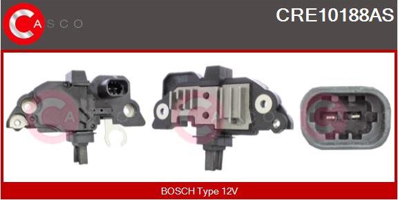 Casco CRE10188AS - Регулятор напруги генератора autozip.com.ua