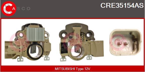 Casco CRE35154AS - Регулятор напруги генератора autozip.com.ua