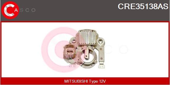 Casco CRE35138AS - Регулятор напруги генератора autozip.com.ua