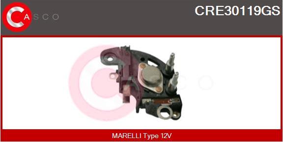 Casco CRE30119GS - Регулятор напруги генератора autozip.com.ua