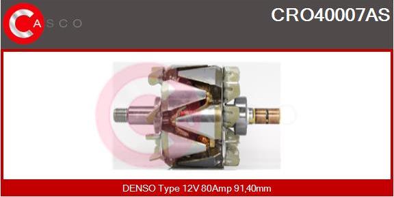 Casco CRO40007AS - Ротор, генератор autozip.com.ua