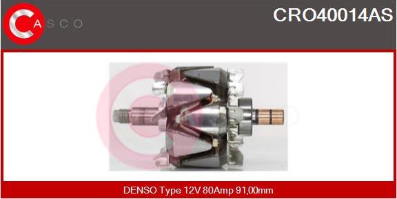 Casco CRO40014AS - Ротор, генератор autozip.com.ua
