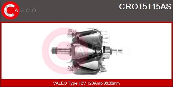 Casco CRO15115AS - Ротор, генератор autozip.com.ua