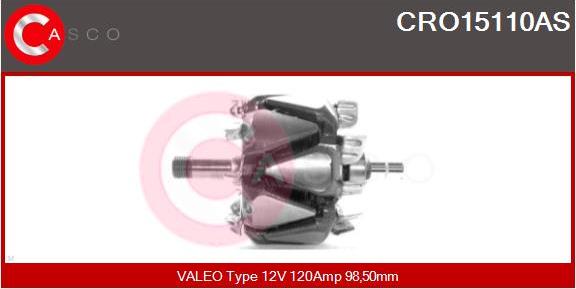 Casco CRO15110AS - Ротор, генератор autozip.com.ua