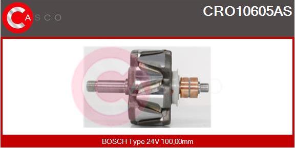 Casco CRO10605AS - Ротор, генератор autozip.com.ua