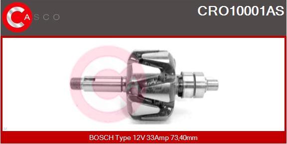 Casco CRO10001AS - Ротор, генератор autozip.com.ua