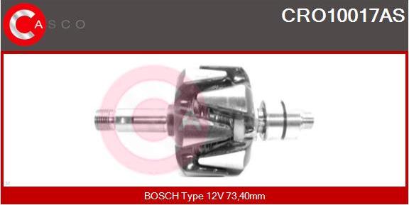 Casco CRO10017AS - Ротор, генератор autozip.com.ua