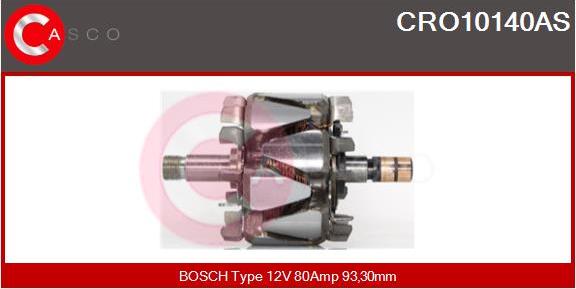 Casco CRO10140AS - Ротор, генератор autozip.com.ua