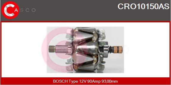 Casco CRO10150AS - Ротор, генератор autozip.com.ua