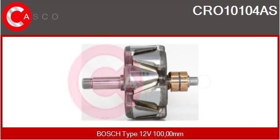 Casco CRO10104AS - Ротор, генератор autozip.com.ua