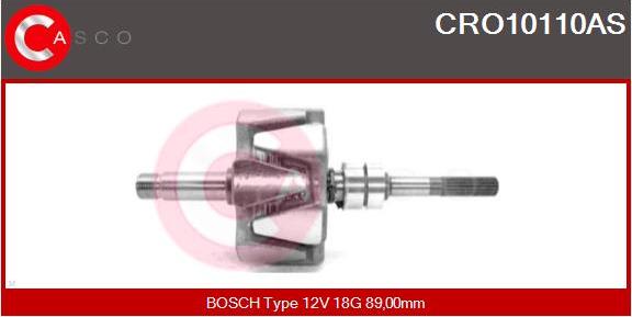 Casco CRO10110AS - Ротор, генератор autozip.com.ua
