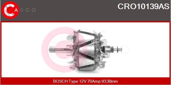 Casco CRO10139AS - Ротор, генератор autozip.com.ua