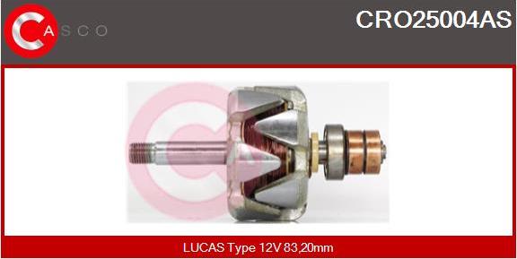 Casco CRO25004AS - Ротор, генератор autozip.com.ua