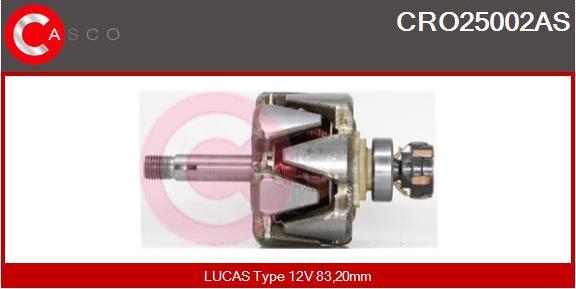 Casco CRO25002AS - Ротор, генератор autozip.com.ua