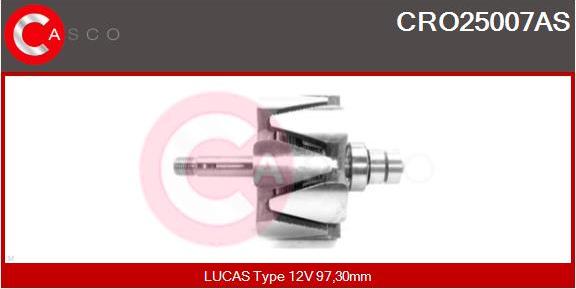 Casco CRO25007AS - Ротор, генератор autozip.com.ua