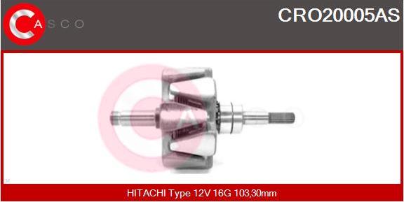 Casco CRO20005AS - Ротор, генератор autozip.com.ua