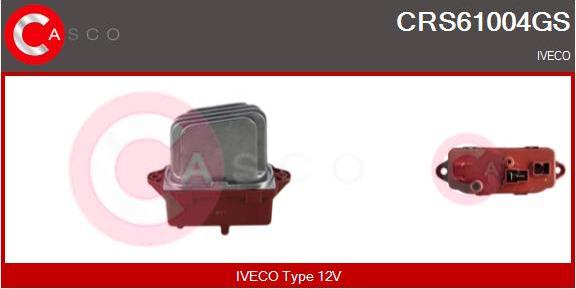 Casco CRS61004GS - Опір, реле, вентилятор салону autozip.com.ua