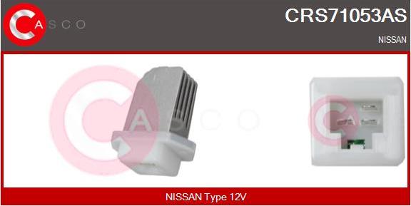 Casco CRS71053AS - Опір, реле, вентилятор салону autozip.com.ua