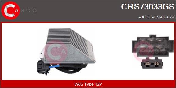 Casco CRS73033GS - Блок управління, кондиціонер autozip.com.ua