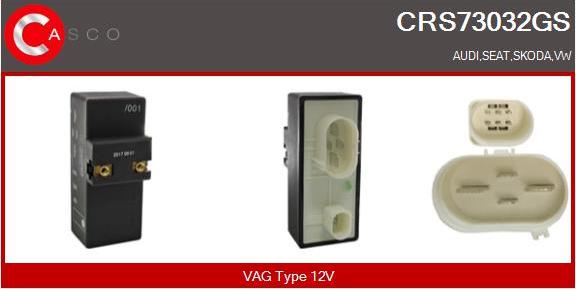 Casco CRS73032GS - Блок управління, кондиціонер autozip.com.ua
