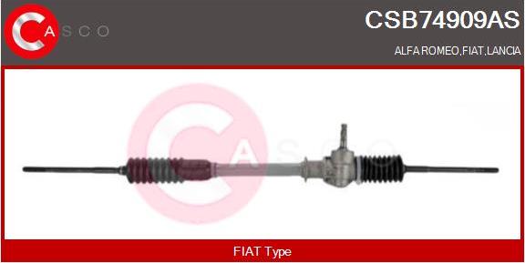 Casco CSB74909AS - Рульовий механізм, рейка autozip.com.ua