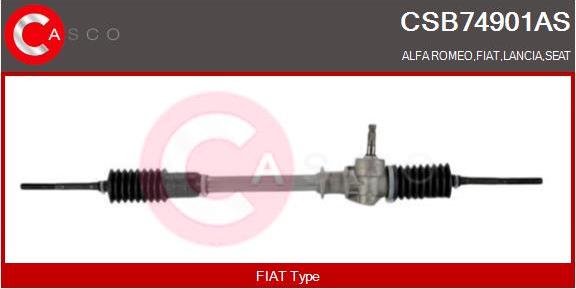 Casco CSB74901AS - Рульовий механізм, рейка autozip.com.ua