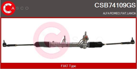 Casco CSB74109GS - Рульовий механізм, рейка autozip.com.ua
