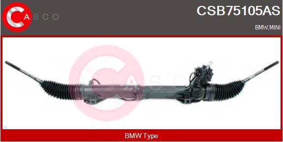 Casco CSB75105AS - Рульовий механізм, рейка autozip.com.ua
