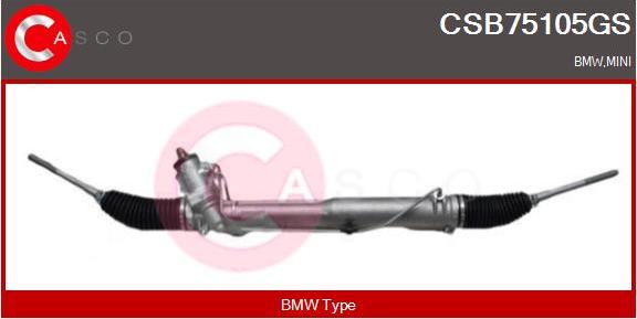 Casco CSB75105GS - Рульовий механізм, рейка autozip.com.ua