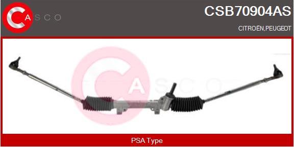 Casco CSB70904AS - Рульовий механізм, рейка autozip.com.ua