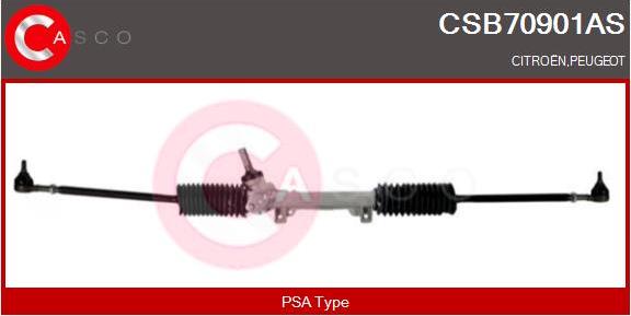 Casco CSB70901AS - Рульовий механізм, рейка autozip.com.ua