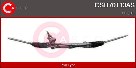 Casco CSB70113AS - Рульовий механізм, рейка autozip.com.ua